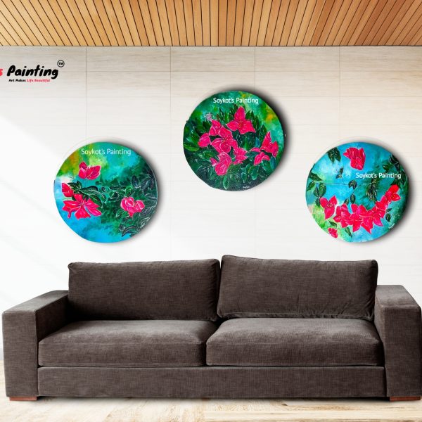 Acrylic Hand Painting (full set)