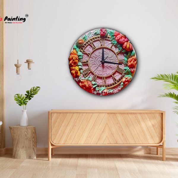 Sculpture Decoration Clock