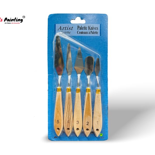 Palette Knife Wooden (5pcs)
