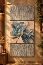 3D Texture Floral Handmade Painting - Image 4