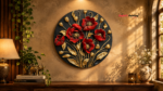 3D Poppy Flower Handmade Painting - Image 2