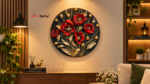 3D Poppy Flower Handmade Painting - Image 5